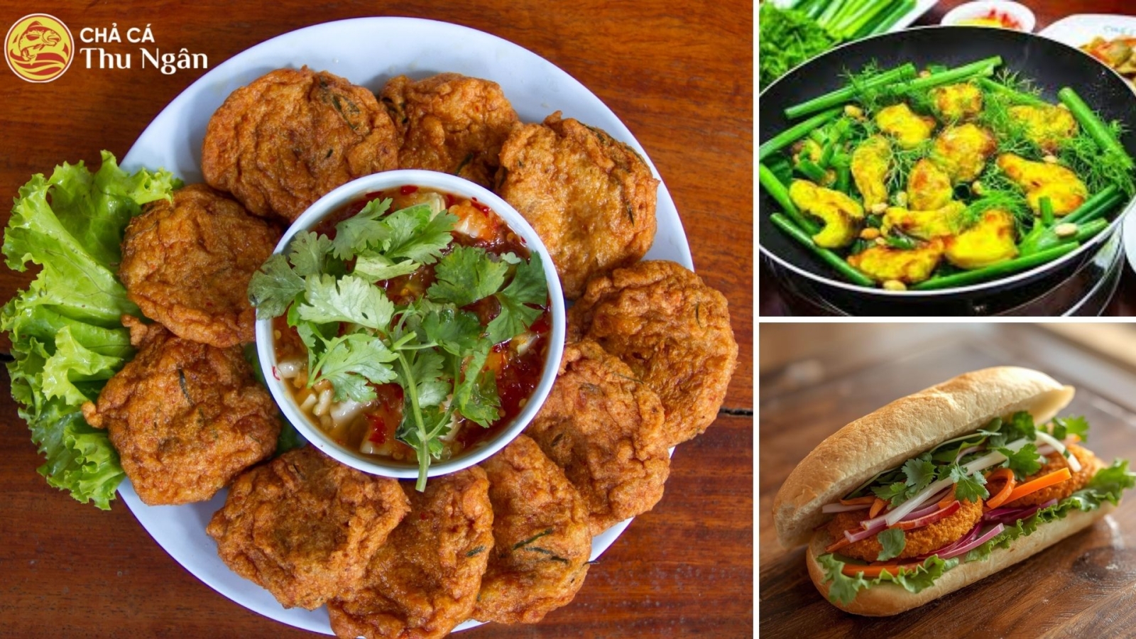 Các món ăn hấp dẫn từ chả cá Thu Ngân